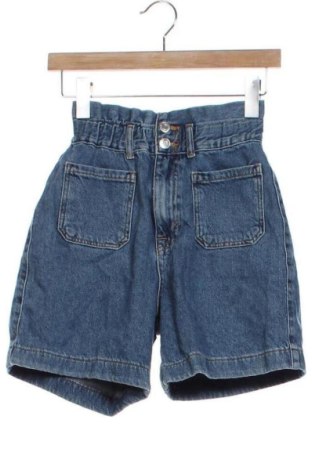 Damskie szorty Bershka, Rozmiar XXS, Kolor Niebieski, Cena 52,42 zł, #136652499
