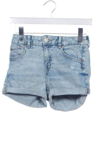 Pantaloni scurți de femei Bershka, Mărime XS, Culoare Albastru, Preț 52,13 Lei, #136663198