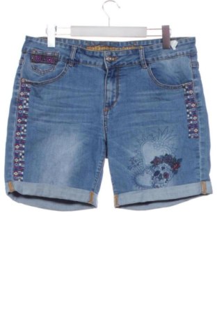 Дамски къс панталон Desigual, Размер XXL, Цвят Син, Цена 25,05 €