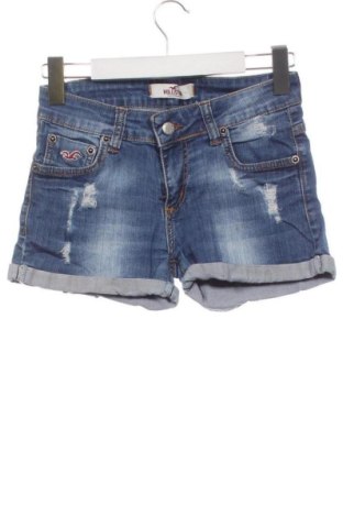 Damskie szorty Hollister, Rozmiar XS, Kolor Niebieski, Cena 91,99 zł