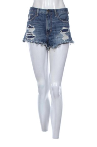 Pantaloni scurți de femei Hollister, Mărime S, Culoare Albastru, Preț 88,62 Lei, #136638890