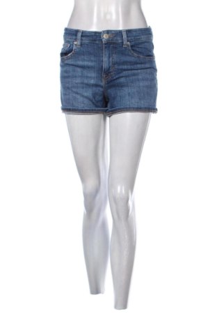 Pantaloni scurți de femei Pull&Bear, Mărime M, Culoare Albastru, Preț 56,99 Lei, #136667456