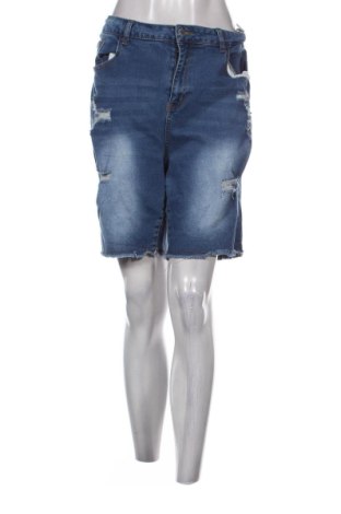 Дамски къс панталон SHEIN, Размер XXL, Цвят Син, Цена 7,66 €, #136670878