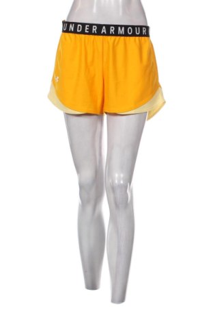 Pantaloni scurți de femei Under Armour, Mărime M, Culoare Galben, Preț 88,62 Lei