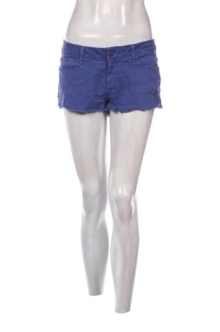 Pantaloni scurți de femei Zara, Mărime M, Culoare Albastru, Preț 41,71 Lei, #136638047