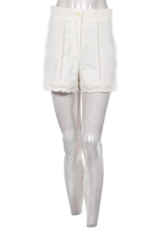 Pantaloni scurți de femei Zara, Mărime S, Culoare Alb, Preț 53,00 Lei, #136660694