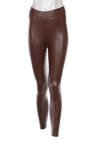 Damskie legginsy Bershka, Rozmiar S, Kolor Brązowy, Cena 53,58 zł