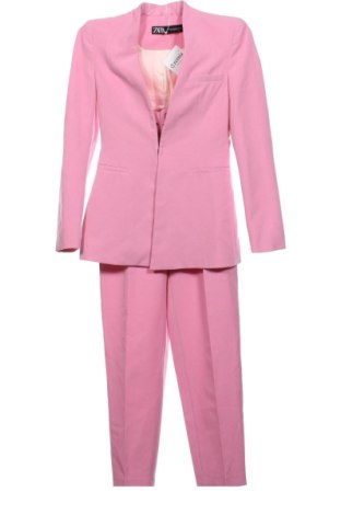 Dámsky kostým Zara, Veľkosť XXS, Farba Ružová, Cena  42,00 €, #136602819