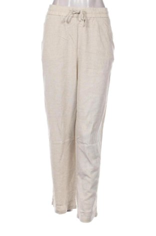 Pantaloni de femei About you x Kevin Trapp, Mărime L, Culoare Ecru, Preț 165,26 Lei