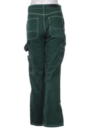 Pantaloni de femei Bershka, Mărime S, Culoare Verde, Preț 78,20 Lei