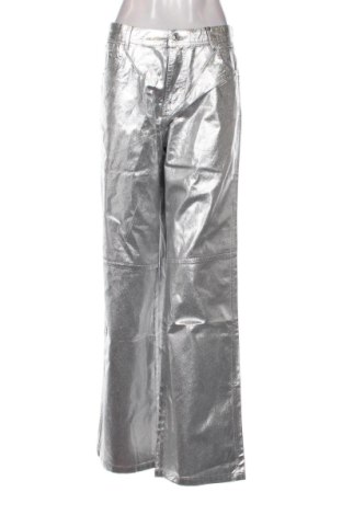 Damenhose Bershka, Größe L, Farbe Silber, Preis 30,99 €