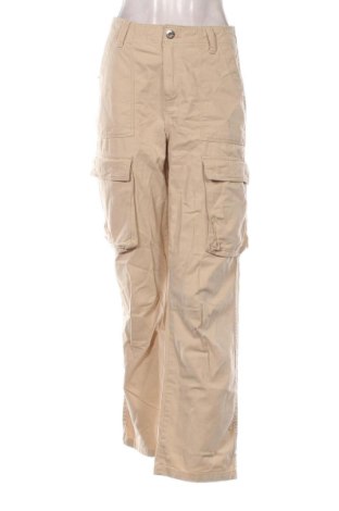 Дамски панталон Bershka, Размер S, Цвят Бежов, Цена 15,00 €