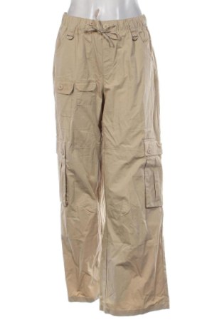 Dámské kalhoty  Bershka, Velikost S, Barva Béžová, Cena  429,00 Kč, #136631031