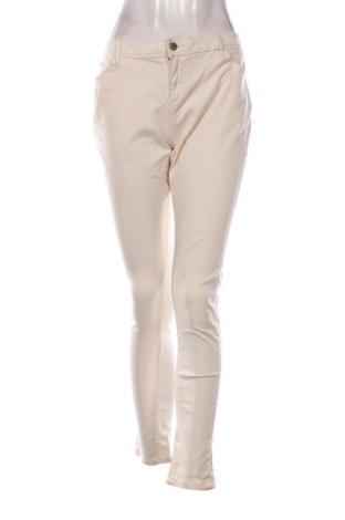 Pantaloni de femei Clockhouse, Mărime XL, Culoare Ecru, Preț 78,20 Lei, #136652407