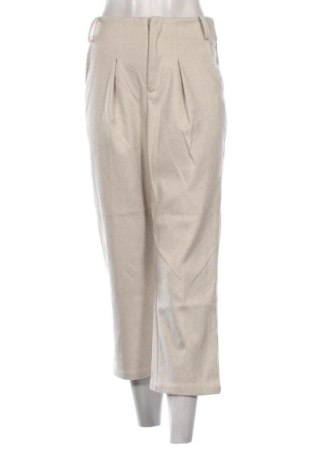 Pantaloni de femei DAZY, Mărime S, Culoare Bej, Preț 78,20 Lei