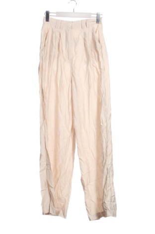 Pantaloni de femei Guido Maria Kretschmer for About You, Mărime XS, Culoare Bej, Preț 129,99 Lei