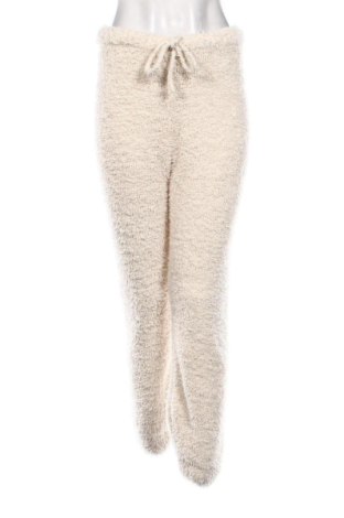 Damskie spodnie H&M, Rozmiar L, Kolor ecru, Cena 80,38 zł