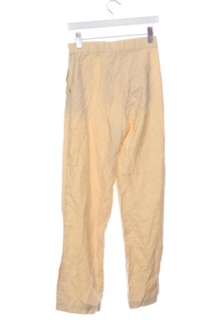 Pantaloni de femei H&M, Mărime XS, Culoare Galben, Preț 77,31 Lei