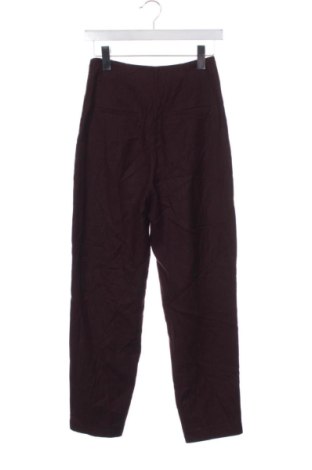 Pantaloni de femei H&M, Mărime XS, Culoare Roșu, Preț 91,99 Lei