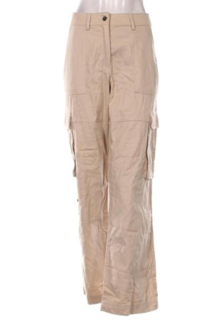 Pantaloni de femei H&M, Mărime XL, Culoare Bej, Preț 78,20 Lei, #136646606