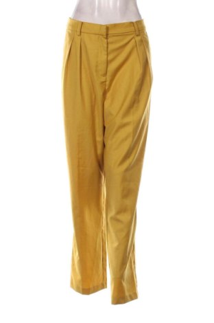 Дамски панталон H&M, Размер L, Цвят Жълт, Цена 15,00 €, #136647583
