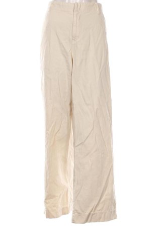 Pantaloni de femei Mango, Mărime XL, Culoare Ecru, Preț 88,62 Lei, #136585876