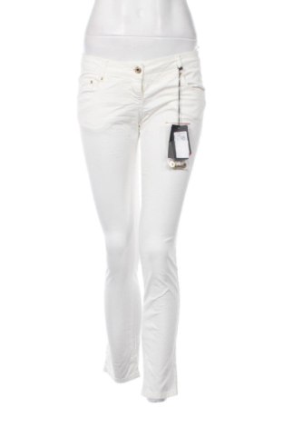 Pantaloni de femei Patrizia Pepe, Mărime M, Culoare Ecru, Preț 819,99 Lei, #136603222