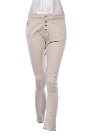 Damskie spodnie R Jeans by Rinascimento, Rozmiar M, Kolor Beżowy, Cena 112,53 zł, #136654949