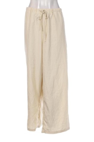 Damskie spodnie SHEIN, Rozmiar XL, Kolor ecru, Cena 78,99 zł