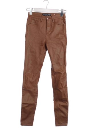 Pantaloni de femei Stradivarius, Mărime XXS, Culoare Maro, Preț 78,20 Lei