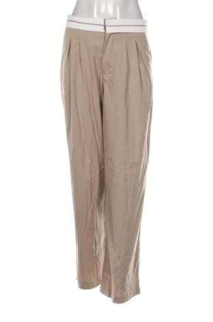 Pantaloni de femei Stradivarius, Mărime S, Culoare Bej, Preț 130,33 Lei, #136643800