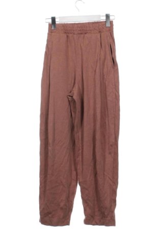 Дамски панталон Zara, Размер XS, Цвят Кафяв, Цена 14,31 €