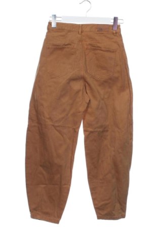 Дамски панталон Zara, Размер XS, Цвят Златист, Цена 14,31 €