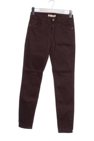 Pantaloni de femei Zara, Mărime XS, Culoare Maro, Preț 88,62 Lei