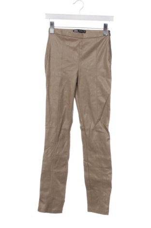 Dámske nohavice Zara, Veľkosť XS, Farba Béžová, Cena  37,40 €, #136622879