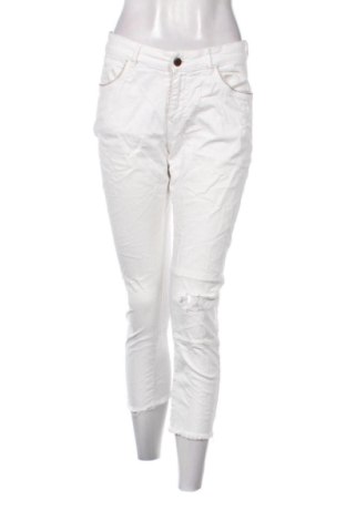 Damskie spodnie Zara, Rozmiar XL, Kolor Biały, Cena 72,99 zł, #136635164