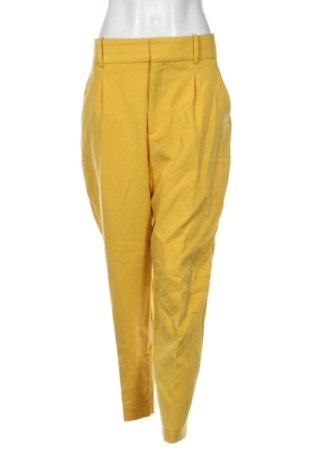 Дамски панталон Zara, Размер M, Цвят Жълт, Цена 14,31 €