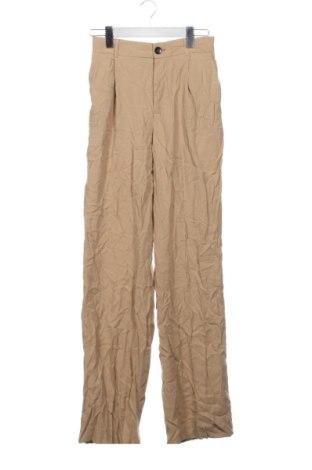 Pantaloni de femei Zara, Mărime XS, Culoare Bej, Preț 85,99 Lei