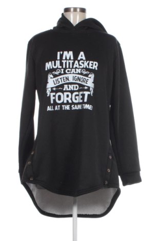 Γυναικείο fleece φούτερ Unbranded, Μέγεθος L, Χρώμα Μαύρο, Τιμή 20,00 €, #136655385