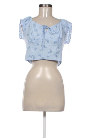 Tricou de damă Primark, Mărime L, Culoare Albastru, Preț 53,99 Lei, #136657123