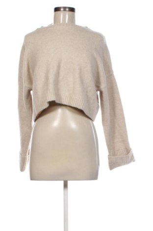 Damenpullover Bershka, Größe XS, Farbe Beige, Preis 30,99 €