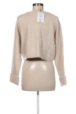 Damenpullover Bershka, Größe XS, Farbe Beige, Preis 30,99 €
