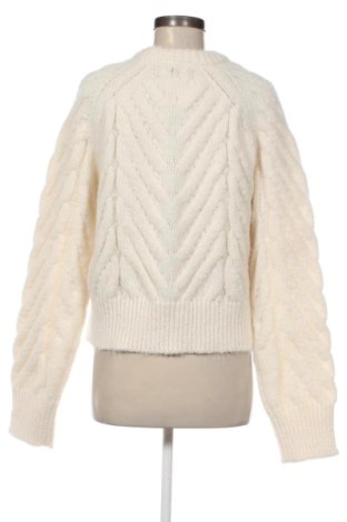 Pulover de femei Bershka, Mărime XL, Culoare Alb, Preț 145,99 Lei