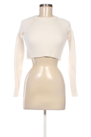 Damski sweter Bershka, Rozmiar XS, Kolor Biały, Cena 79,15 zł, #136665884