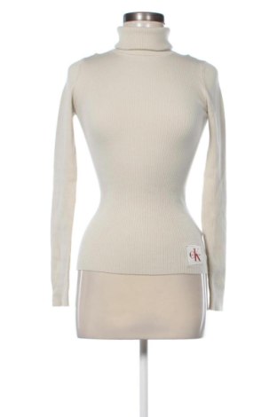 Дамски пуловер Calvin Klein Jeans, Размер XS, Цвят Сив, Цена 71,58 €, #136676294