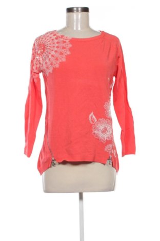 Pulover de femei Desigual, Mărime S, Culoare Portocaliu, Preț 165,26 Lei