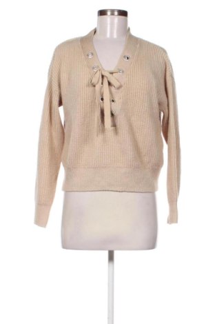 Pulover de femei H&M Divided, Mărime S, Culoare Bej, Preț 78,20 Lei