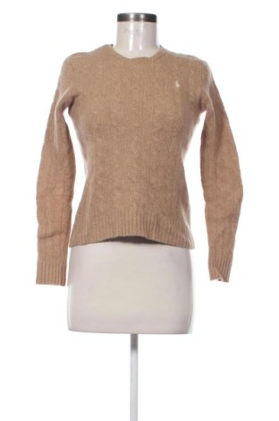 Дамски пуловер Polo Ralph Lauren, Размер S, Цвят Бежов, Цена 150,83 €