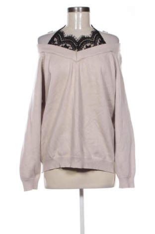 Damski sweter SHEIN, Rozmiar M, Kolor Beżowy, Cena 79,15 zł, #136660713