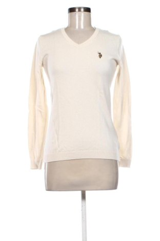 Γυναικείο πουλόβερ U.S. Polo Assn., Μέγεθος XS, Χρώμα Εκρού, Τιμή 32,00 €